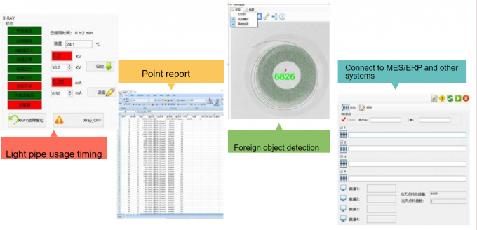 DS3000 Offline X Ray Counter Machine 800W AC 220V Offline Inspection 7