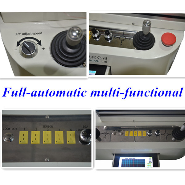 Chip Motherboard Repair WDS 800A BGA Reballing Machine Automatic 3 Heaters 4